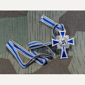 Mother's Cross in Silver with Original Ribbon