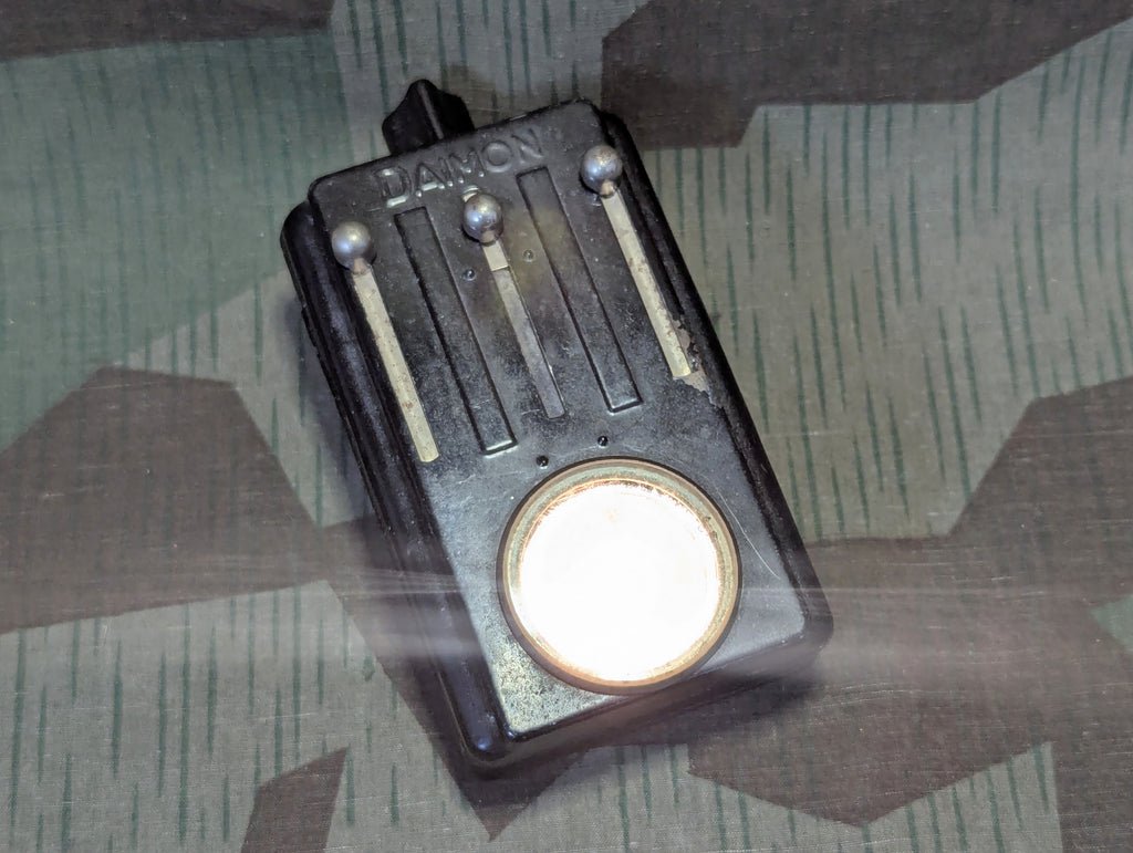 Daimon Wehrmacht Flashlight Leather and Wire Button Loop — image 4