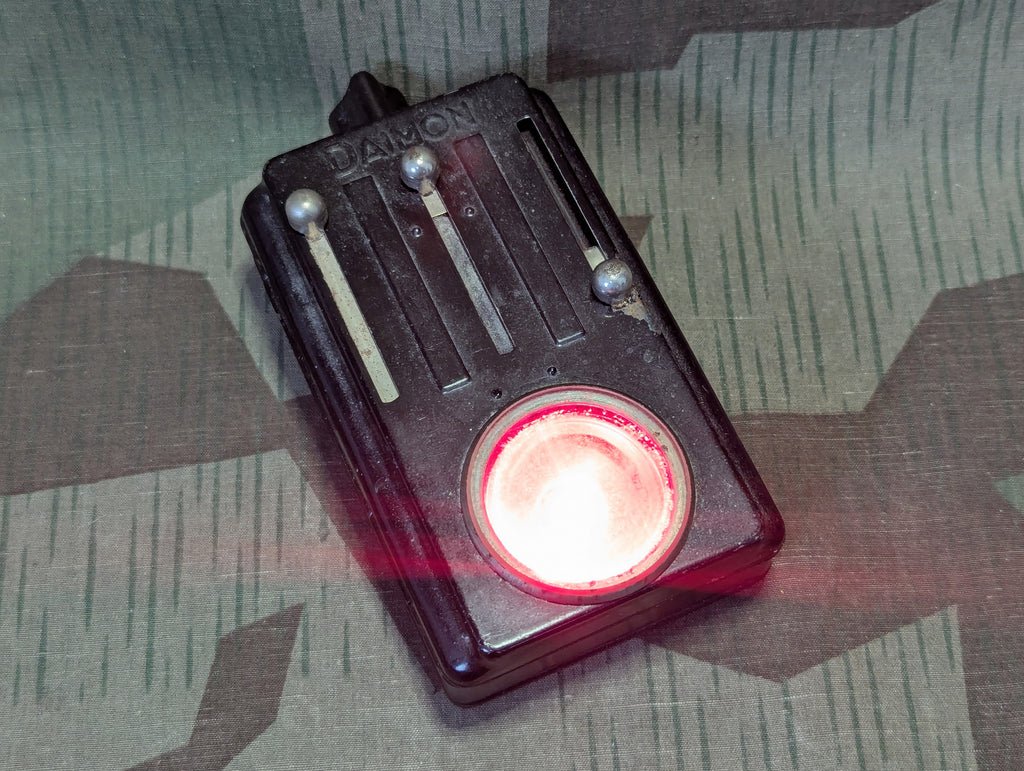 Daimon Wehrmacht Flashlight Leather and Wire Button Loop — image 7