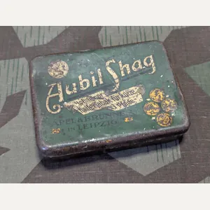 Aubil Shag Pipe Tobacco Tin For Short Pipes