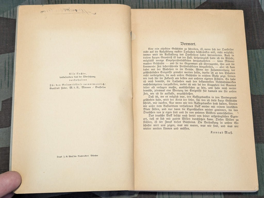 German History Deutsche Geschichte 1931 National Socialist Library — image 5