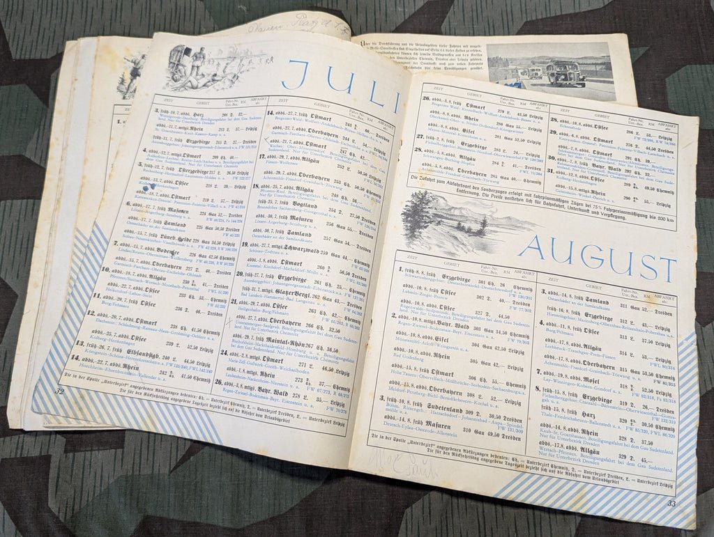 Urlaubsfahrten 1939 Deutsche Arbeitsfront NS Gemeinschaft KdF Gau Sachsen — image 10