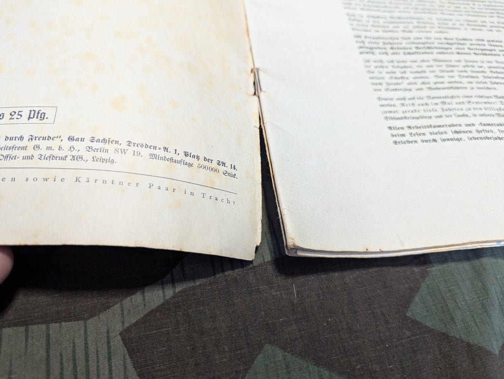 Urlaubsfahrten 1939 Deutsche Arbeitsfront NS Gemeinschaft KdF Gau Sachsen — image 4