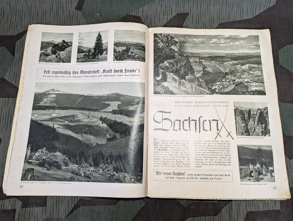 Urlaubsfahrten 1939 Deutsche Arbeitsfront NS Gemeinschaft KdF Gau Sachsen — image 7