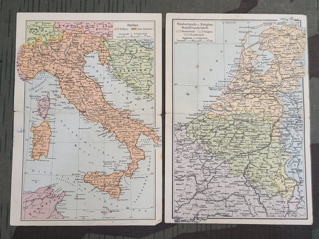 Nationalblatt Map Leaflets 1939 (Lot of 8) — image 4