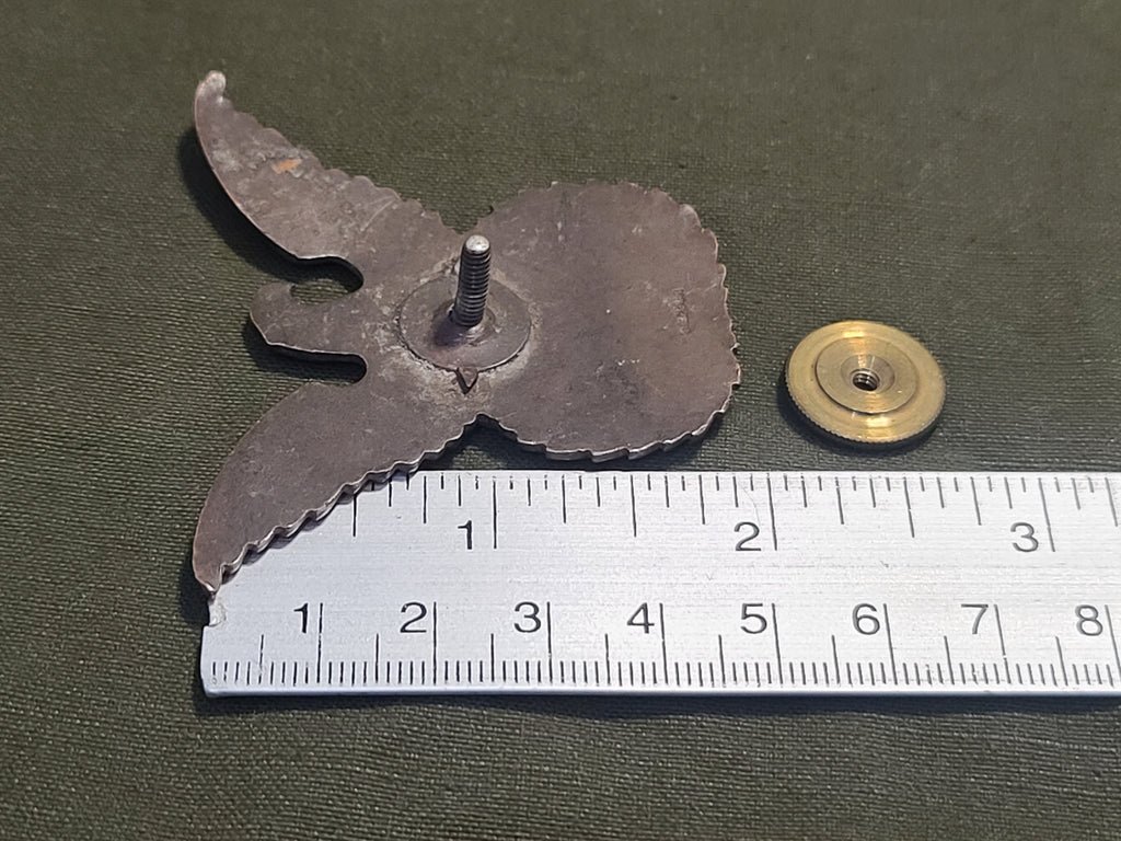 American Red Cross Men's Hat Badge — image 6