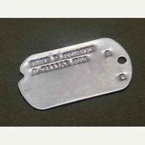 Mary P Starkey WAC Enlisted Dogtag