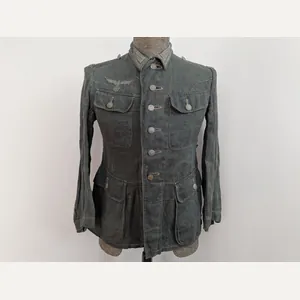 M43 HBT NCO Tunic with Original Insignia