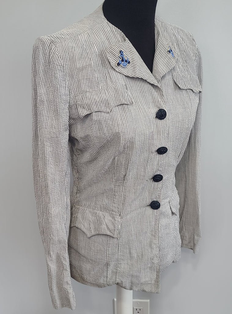 Named WAVES Grouping (Seersucker Jacket, Garrison Cap, Service Hat & Covers and More) — image 11