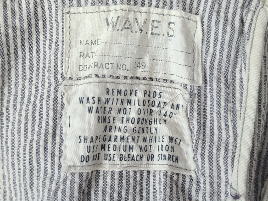 Named WAVES Grouping (Seersucker Jacket, Garrison Cap, Service Hat & Covers and More) — image 14