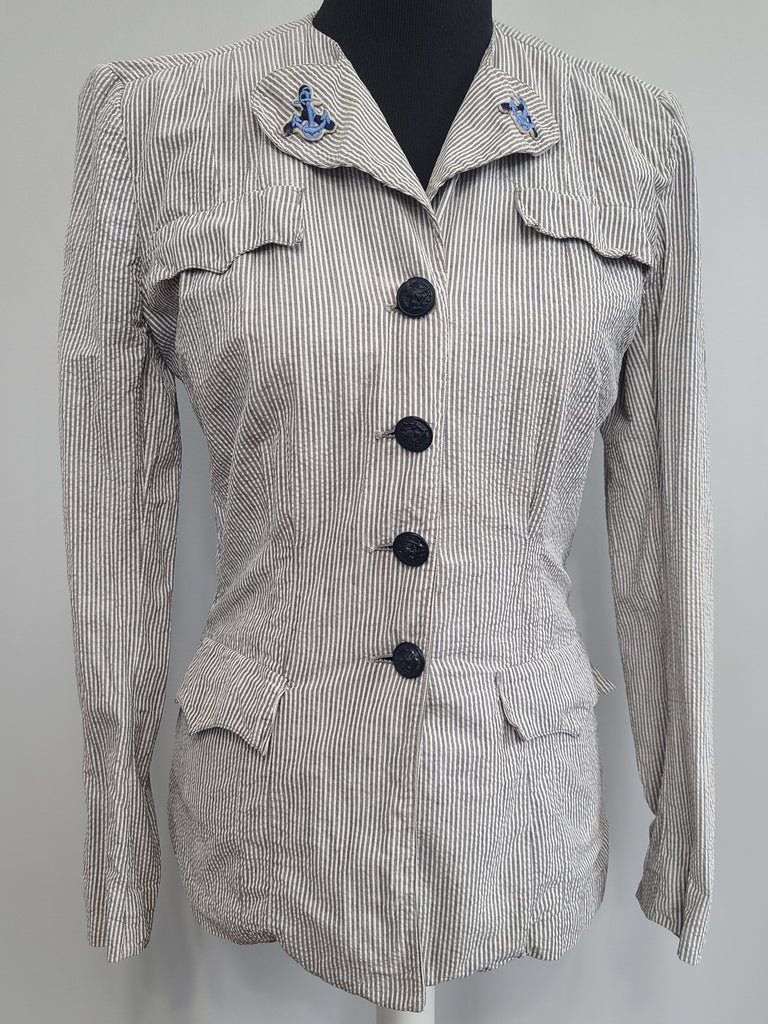 Named WAVES Grouping (Seersucker Jacket, Garrison Cap, Service Hat & Covers and More) — image 3