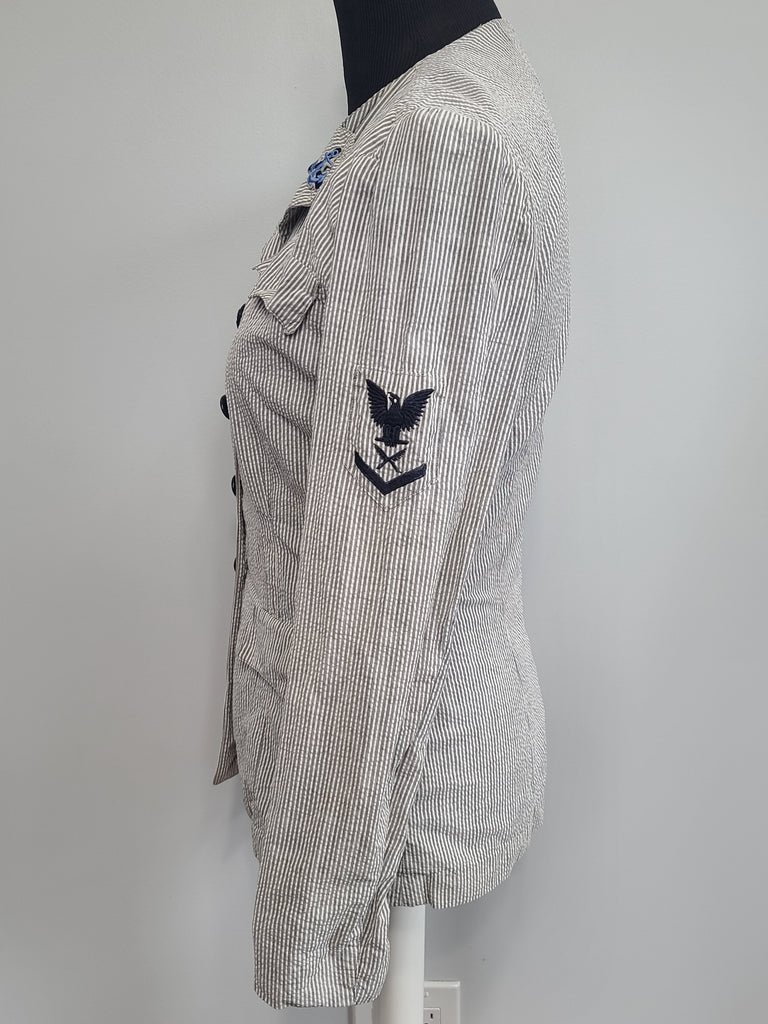 Named WAVES Grouping (Seersucker Jacket, Garrison Cap, Service Hat & Covers and More) — image 6