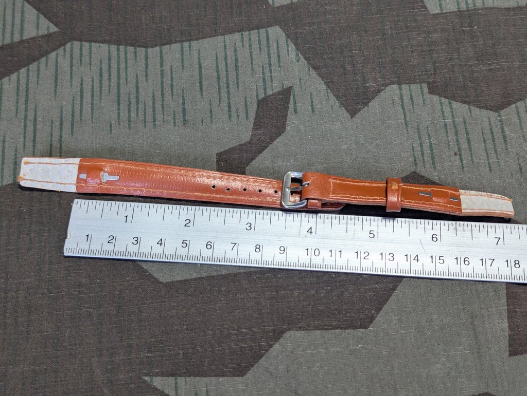 15mm Light Brown Leather Watch Band — image 4