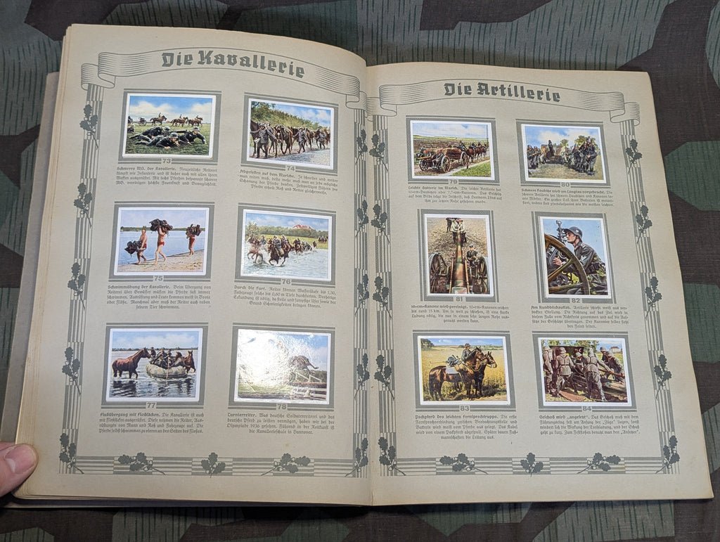 Die Deutsche Wehrmacht Cigarette Card Album Complete — image 9