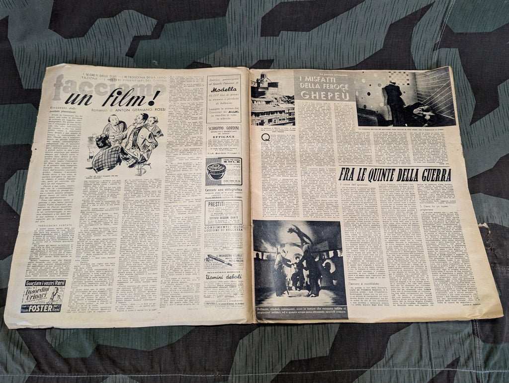 Italian Il Mattino Illustrato Magazine 22 Nov 1942 — image 3