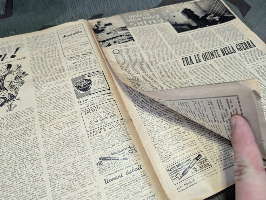 Italian Il Mattino Illustrato Magazine 22 Nov 1942 — image 4