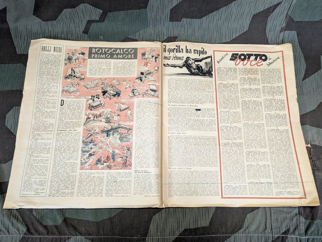 Italian Il Mattino Illustrato Magazine 22 Nov 1942 — image 5