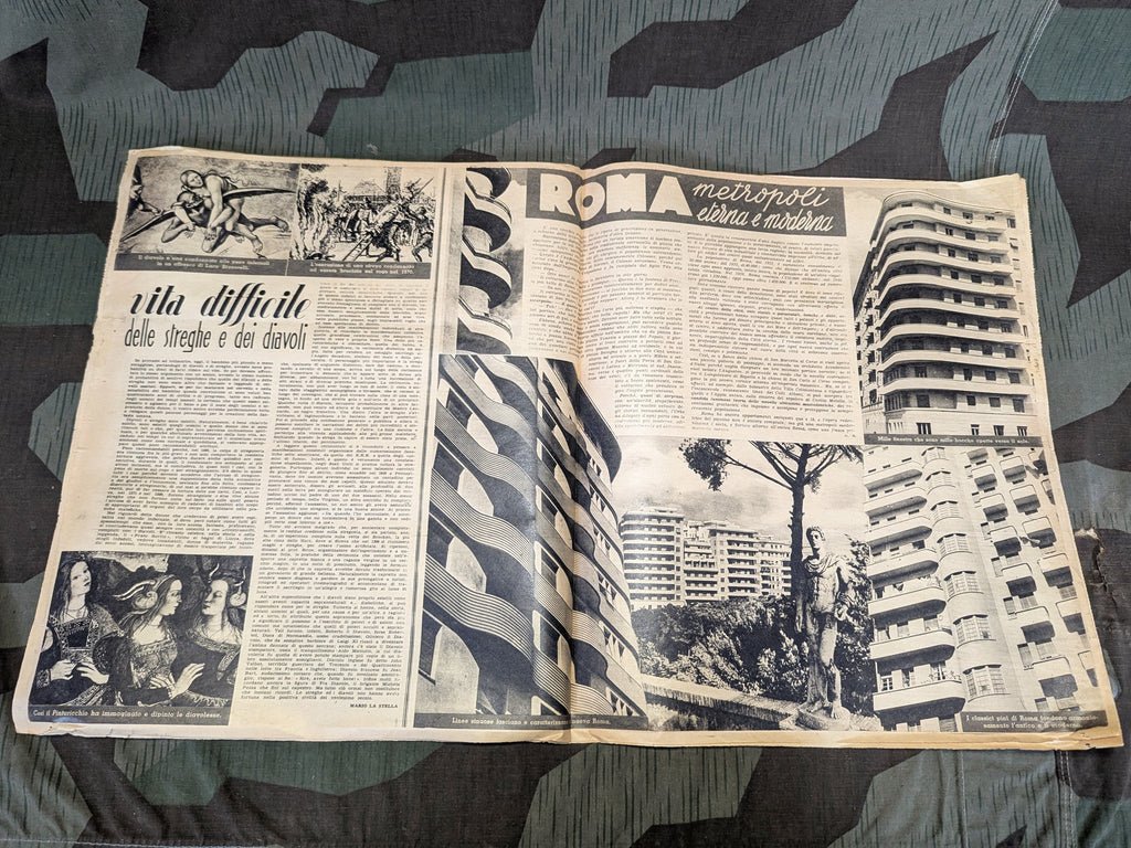 Italian Il Mattino Illustrato Magazine 22 Nov 1942 — image 6