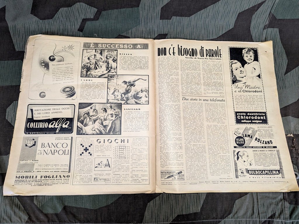 Italian Il Mattino Illustrato Magazine 22 Nov 1942 — image 8