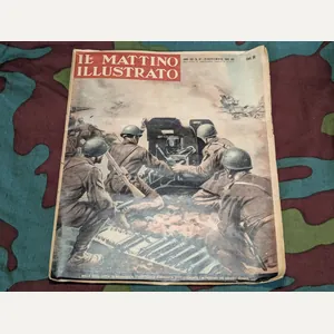 Italian Il Mattino Illustrato Magazine 22 Nov 1942