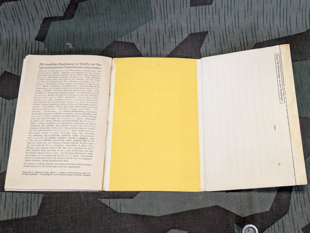 Lachendes Deutschland Feldpost Humor Book — image 10