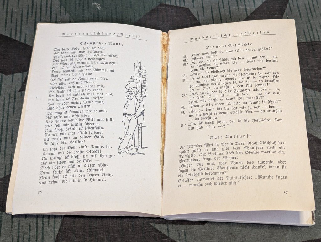 Lachendes Deutschland Feldpost Humor Book — image 6