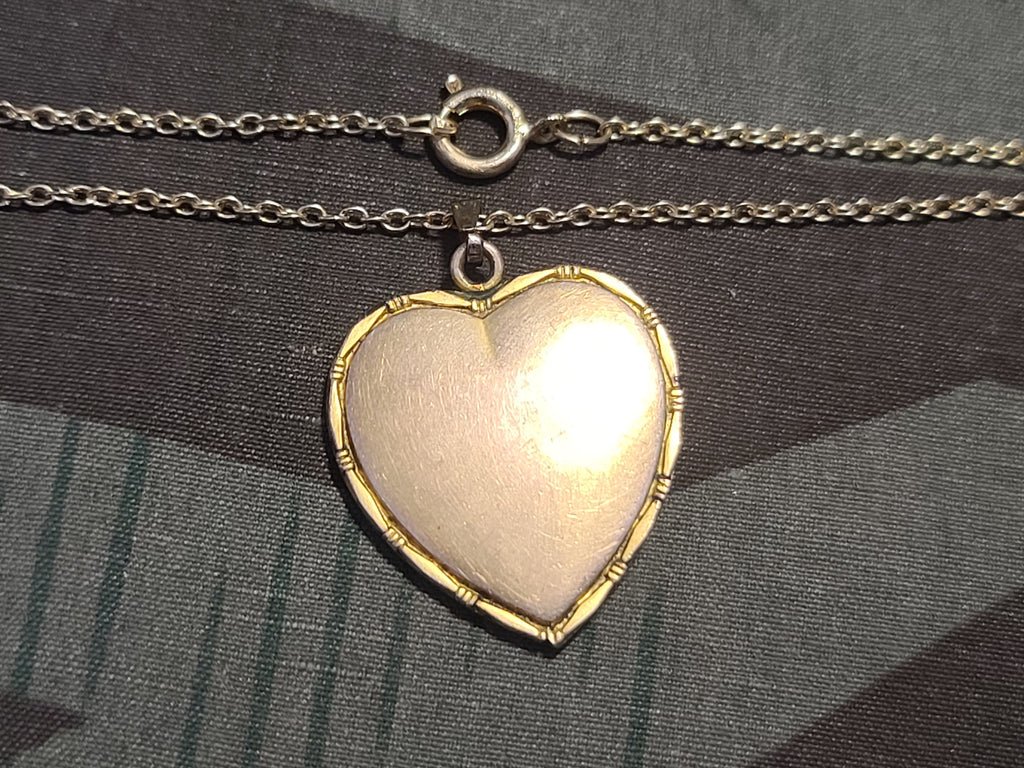 Iron Cross Heart Necklace — image 3