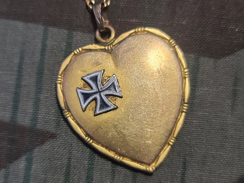 Iron Cross Heart Necklace — image 5