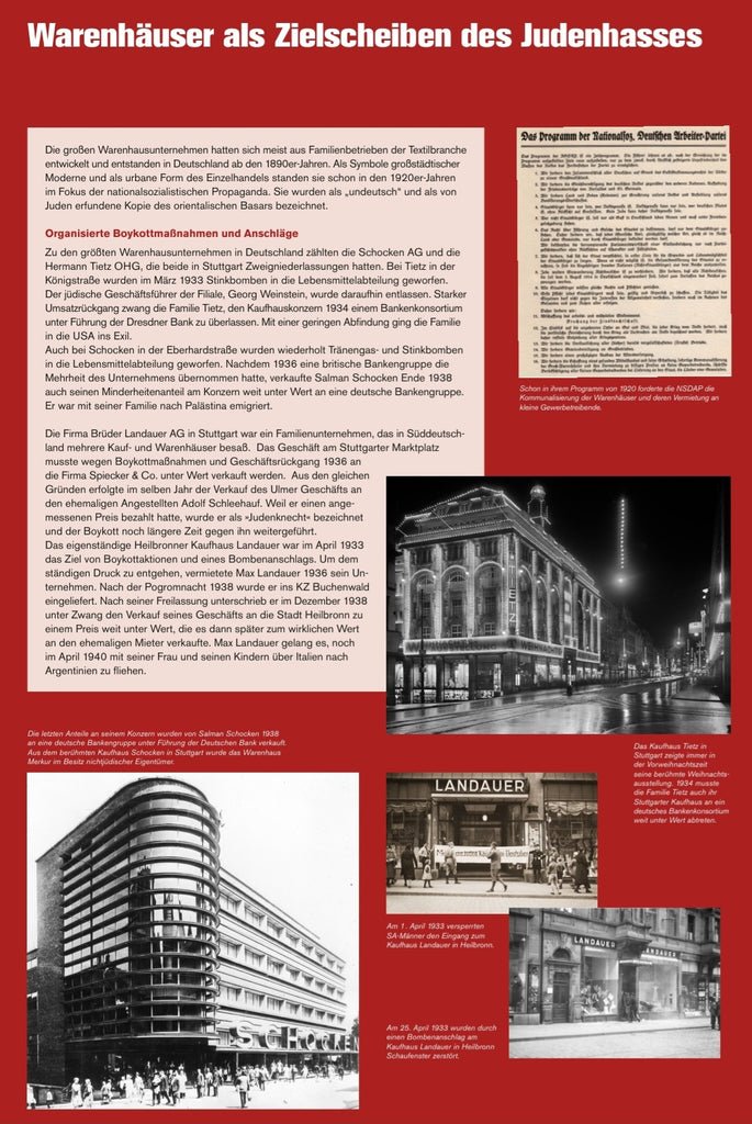 Schleehauf formerly Landauer Aryanized Jewish Department Store Tin — image 6