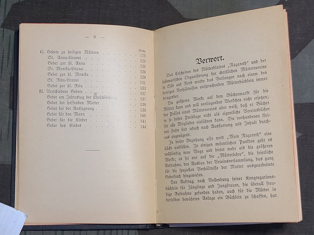 Mein Nazareth Catholic Prayer Book 1930 and Papers (1913-1937) — image 10