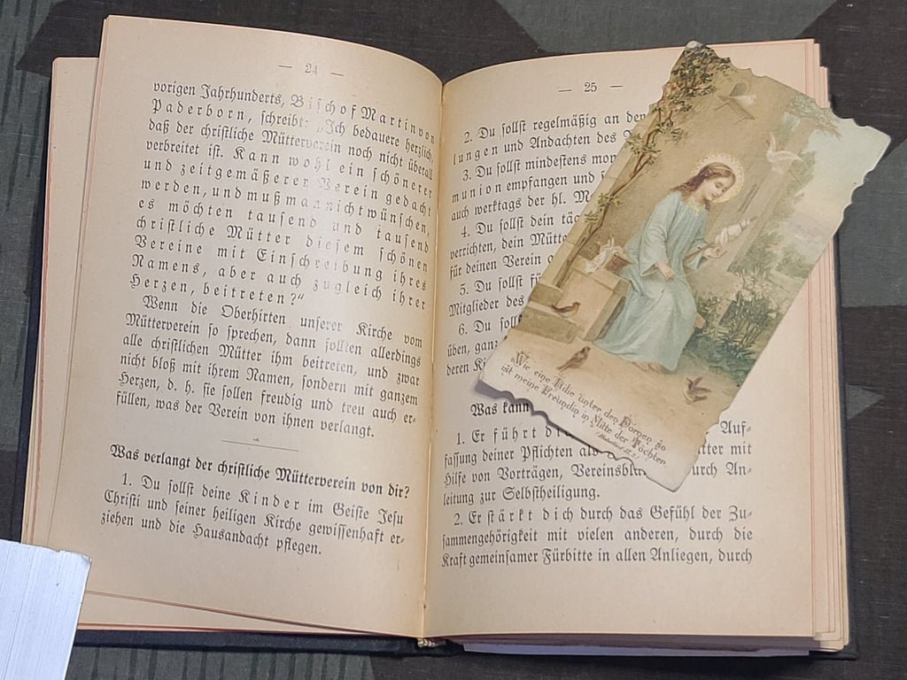 Mein Nazareth Catholic Prayer Book 1930 and Papers (1913-1937) — image 11