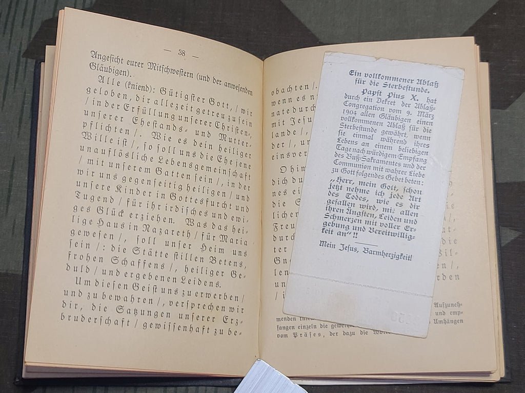 Mein Nazareth Catholic Prayer Book 1930 and Papers (1913-1937) — image 13