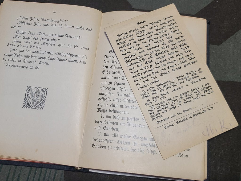 Mein Nazareth Catholic Prayer Book 1930 and Papers (1913-1937) — image 20