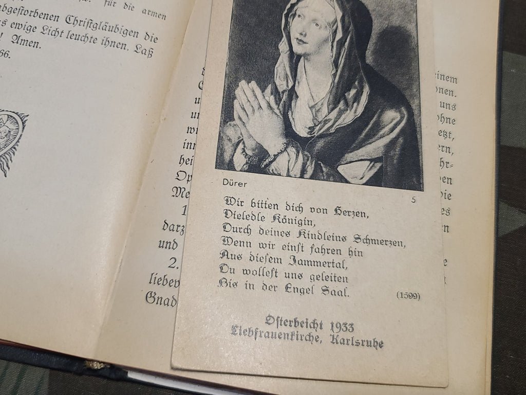 Mein Nazareth Catholic Prayer Book 1930 and Papers (1913-1937) — image 21