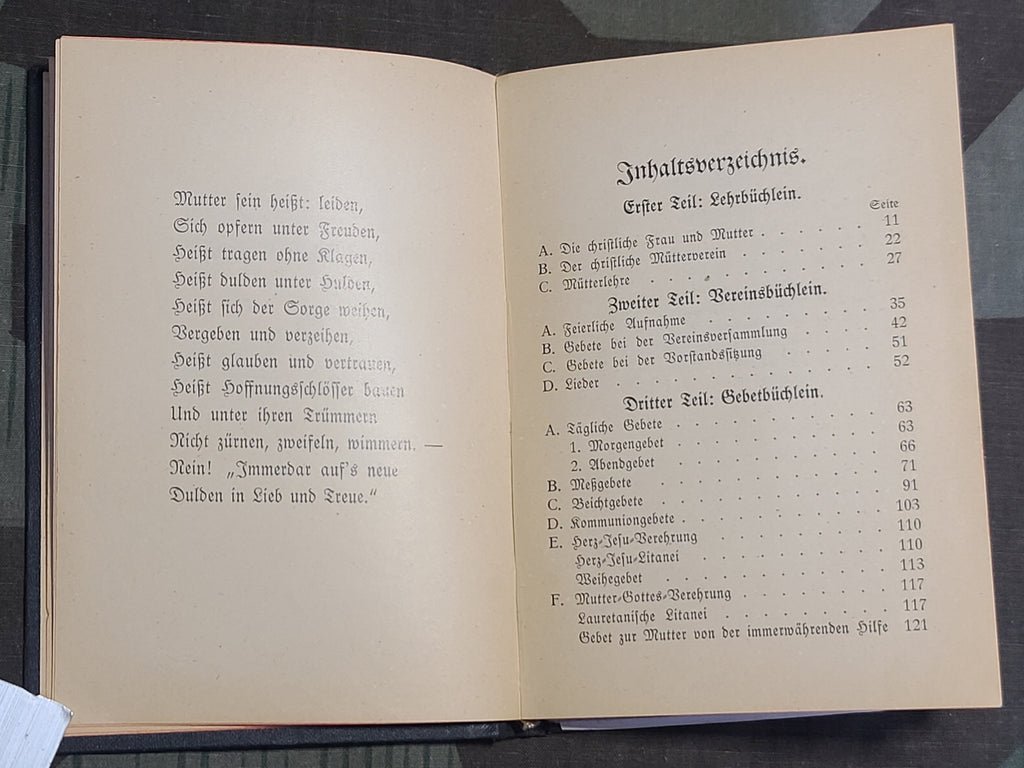 Mein Nazareth Catholic Prayer Book 1930 and Papers (1913-1937) — image 9