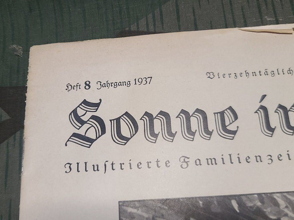 Sonne ins Haus Magazine Heft 8 1937 — image 2