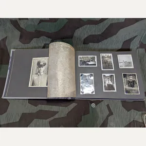 Mostly Civilian German Photo Album 118 Photos (Some HJ, RAD …