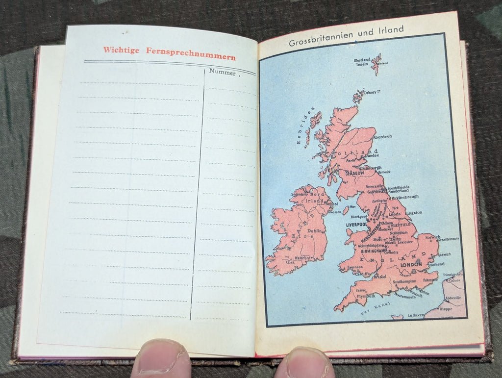 1944 Paris Wehrmacht Pocket Calendar — image 10