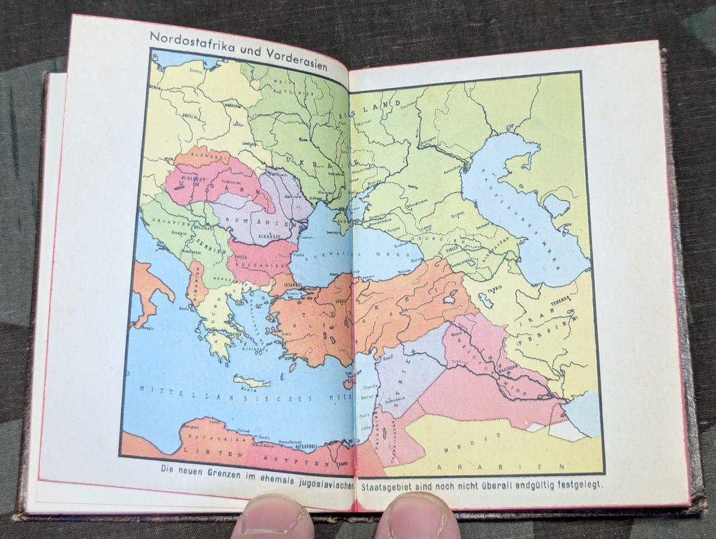 1944 Paris Wehrmacht Pocket Calendar — image 11