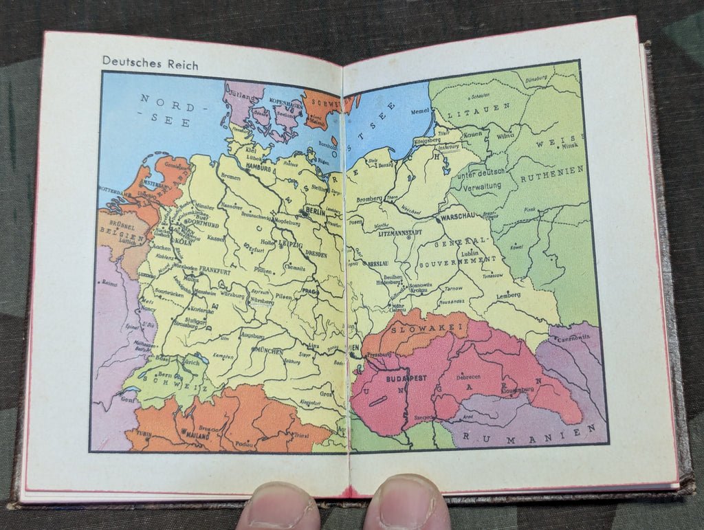 1944 Paris Wehrmacht Pocket Calendar — image 12