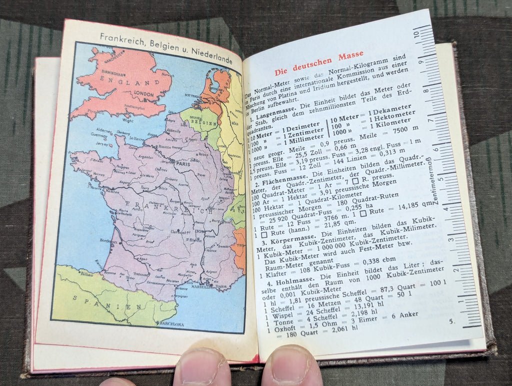 1944 Paris Wehrmacht Pocket Calendar — image 13