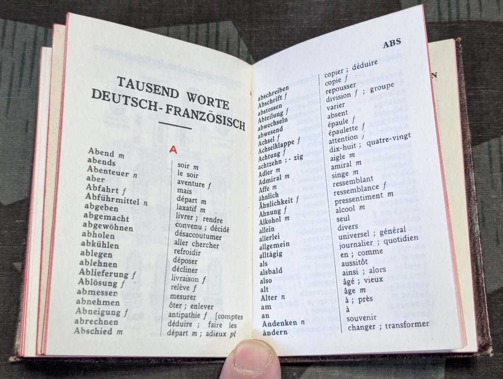 1944 Paris Wehrmacht Pocket Calendar — image 17