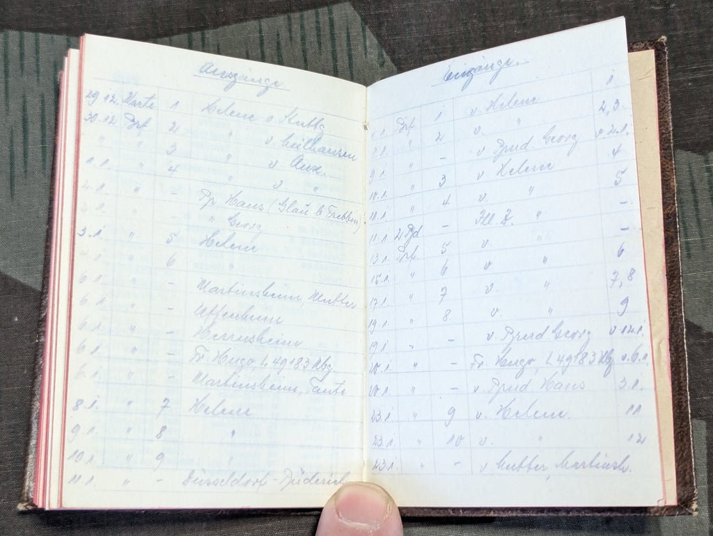 1944 Paris Wehrmacht Pocket Calendar — image 18