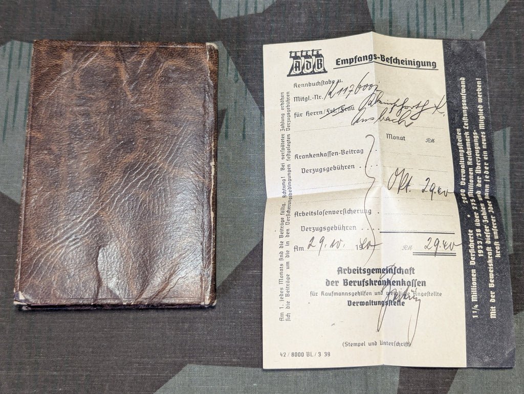 1944 Paris Wehrmacht Pocket Calendar — image 20