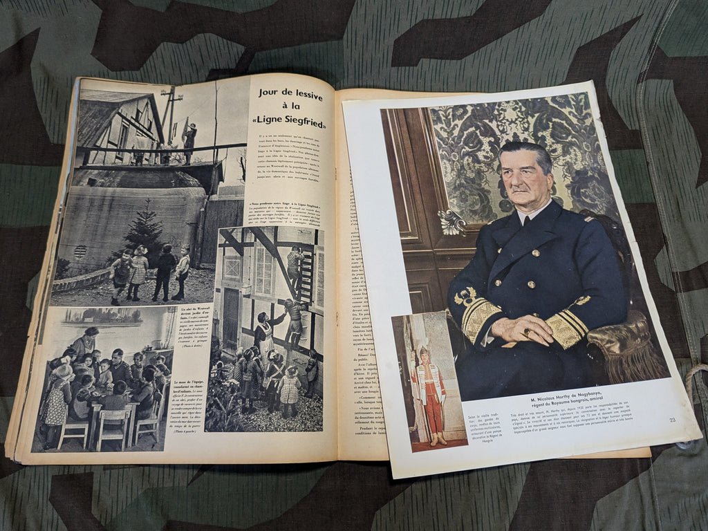 French Signal Magazine March 1941 No.5 Max Schmeling Cover — image 11