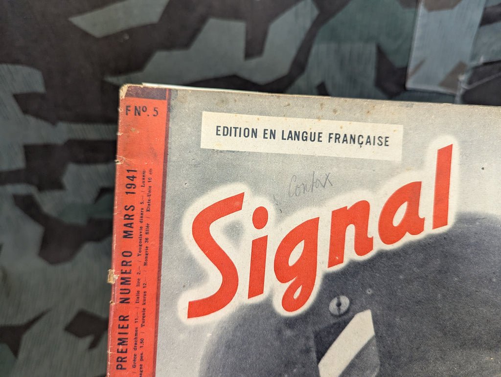 French Signal Magazine March 1941 No.5 Max Schmeling Cover — image 2