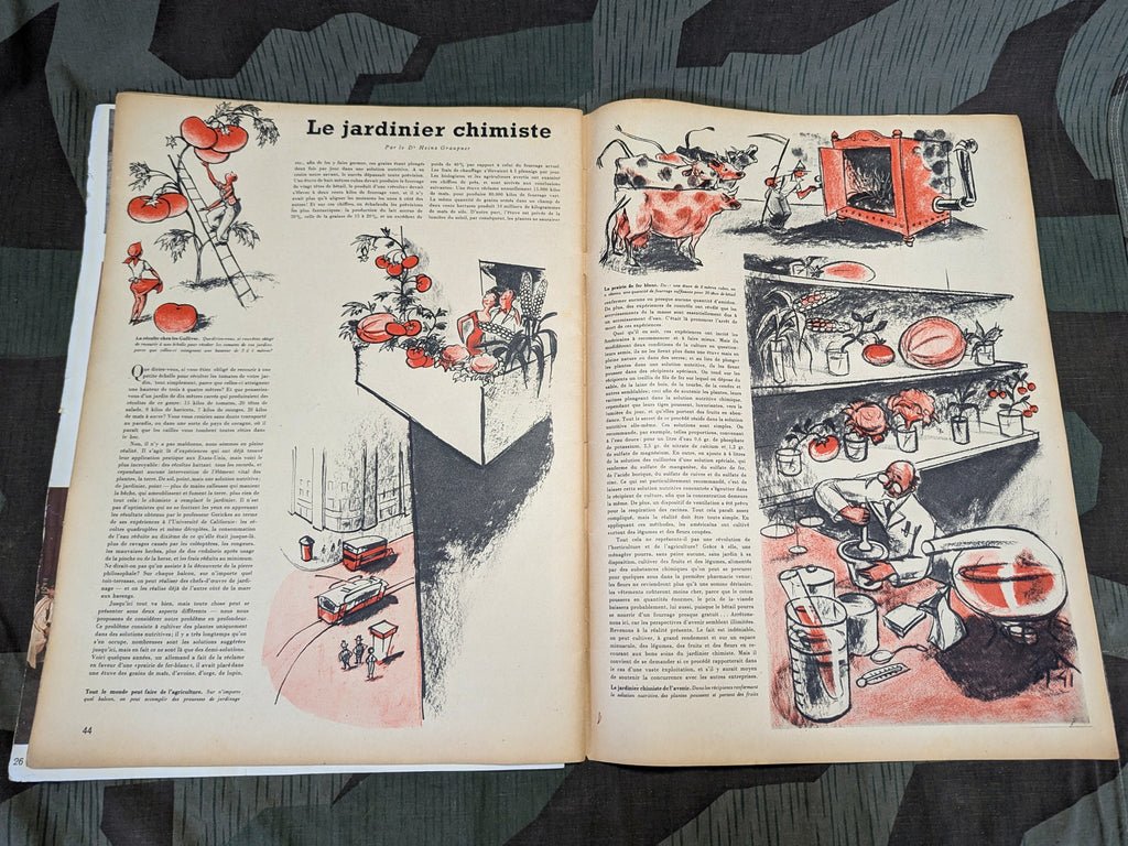 French Signal Magazine March 1941 No.5 Max Schmeling Cover — image 20