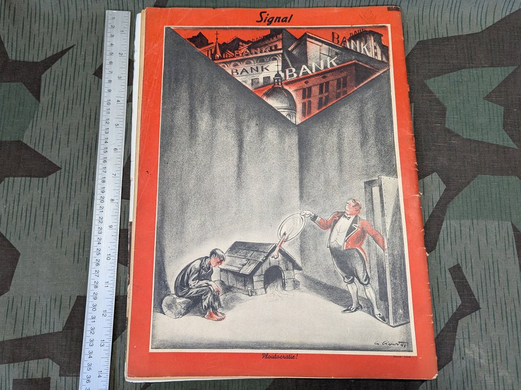 French Signal Magazine March 1941 No.5 Max Schmeling Cover — image 3