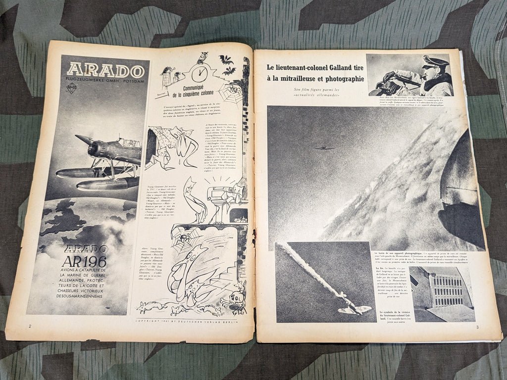 French Signal Magazine March 1941 No.5 Max Schmeling Cover — image 4