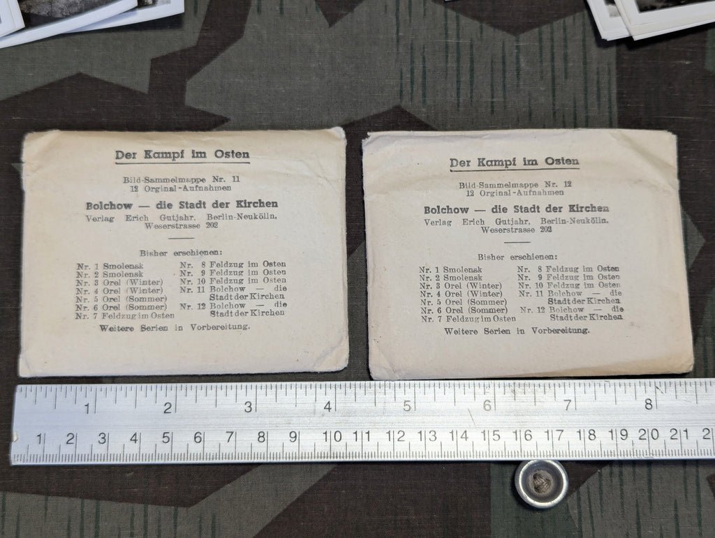 Lot of 2 Packs of Der Kampf Im Osten Photos Nr.11 and Nr.12 — image 2